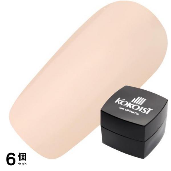 KOKOIST(ココイスト) エクセルライン ソークオフカラージェル E-169 ソフトカシミアトフィー 2.5g 6個セット
