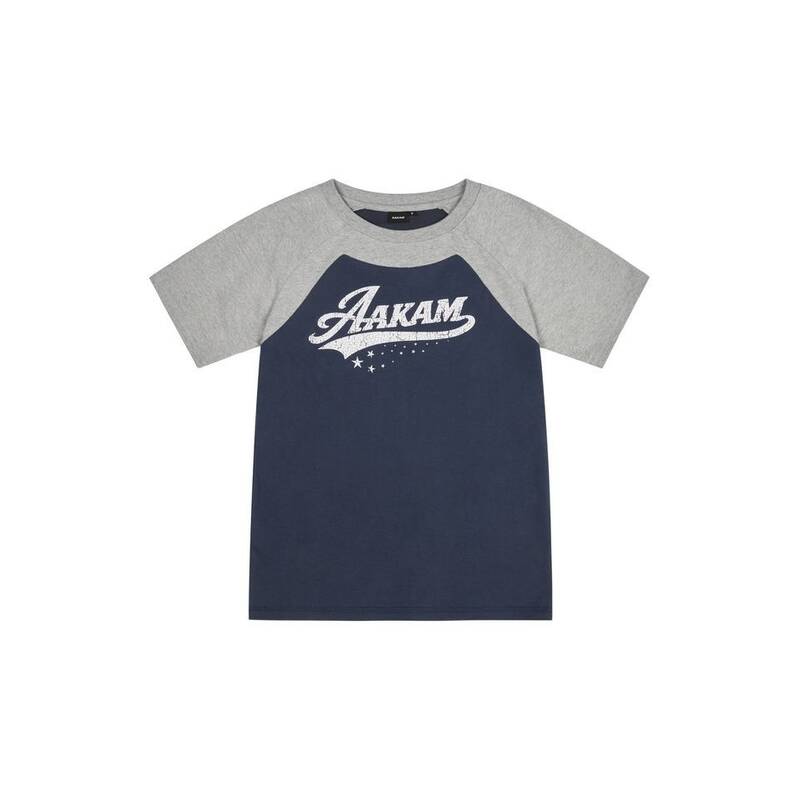 アカム AAKAM Authentic ラグラン ハーフトップ ネイビー 549737