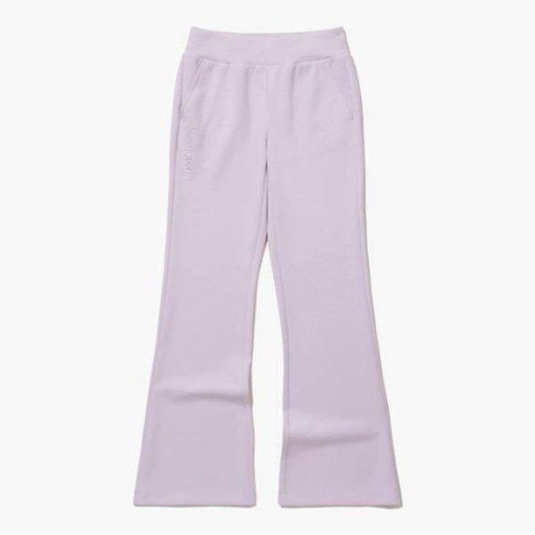 パンツ JQS QQ122OFP14-LLV ウーマンズ モーダル ダブルテンション ブーツカット パンツ / ラベンダー