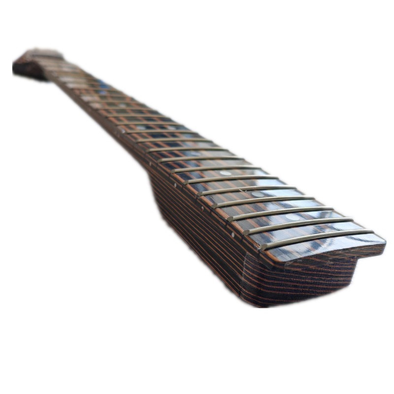 技術 木ST 電気ギターの首22 Frets ゼブラ木の指板 DIY ギターキット BJ758