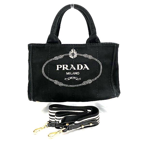 プラダ ミニカンパ 2WAY バッグ ハンドバッグ ショルダーバッグ レディース【中古】