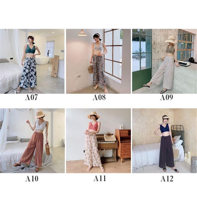 水遊び 3点セット セバレート レディース 体型カバー ビキニ 長袖 ワイドパンツ タンキニ ビーチ 温泉 海水浴 水泳 夏新作 5,610円