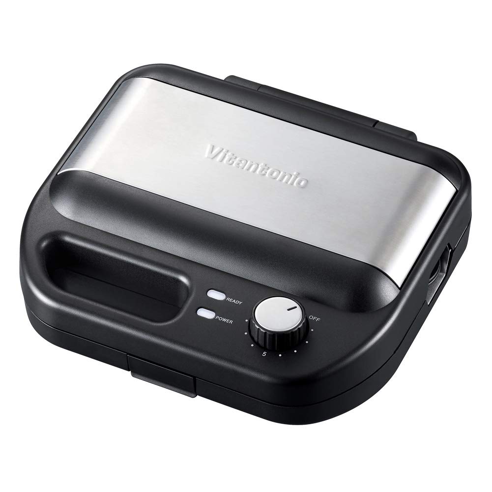 Vitantonio ワッフル&ホットサンドベーカー VWH-500-K 焼き型2種付き