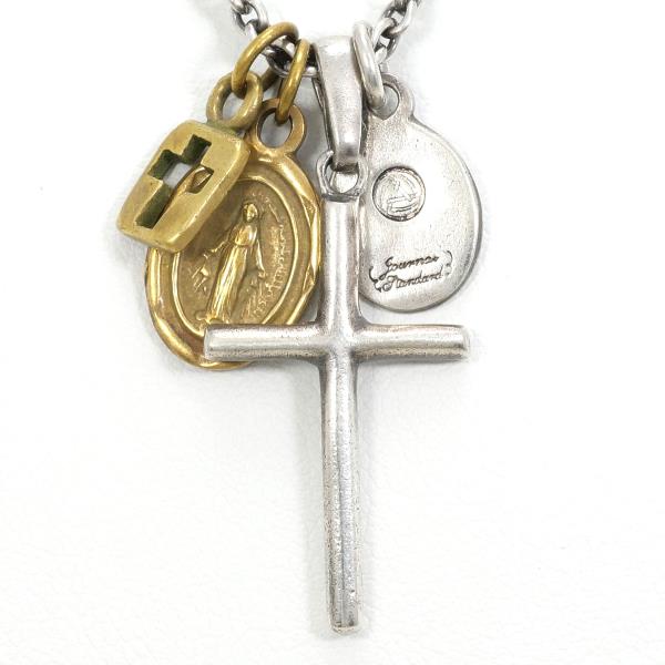 シルバー 銅 ネックレス 総重量約9.0g 約46cm ジュエリー 中古 5,299円