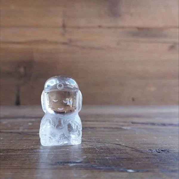 オブジェ 置き物 インテリア雑貨 家具 インテリア 天然水晶 お地蔵さん 工芸品 プリっとした