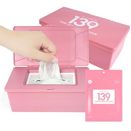 [韓国人気マスクパック]139トンアップ モイスチャー ビタミン 取って使う水分マスクパック JHP(60枚+5枚GIFT)