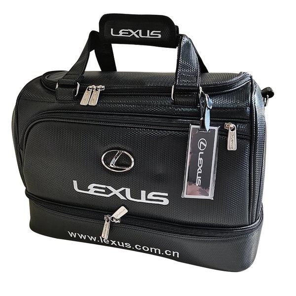 ボストンバッグ　ゴルフバッグ バッグ レクサス 旅行 スポーツ用 ゴルフ ブラック 防水耐摩耗性 撥水性 レディース メンズ