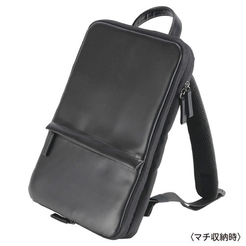 ナカバヤシ Digio2 厚みが変わるPCバックパック 16インチ CB-283BK ブラック