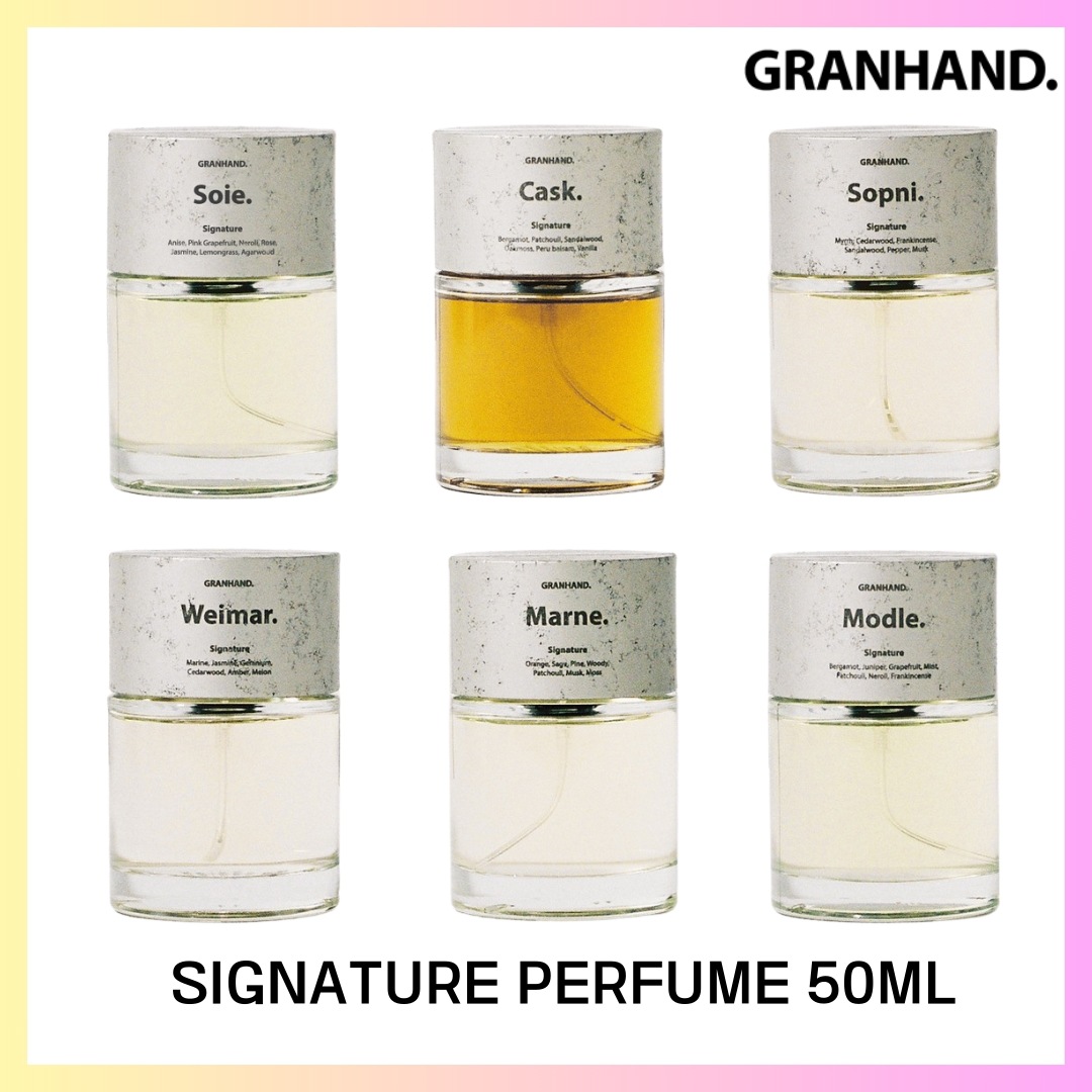 [GRANHAND] Signature Perfume 50ML 6種 + Free Omake