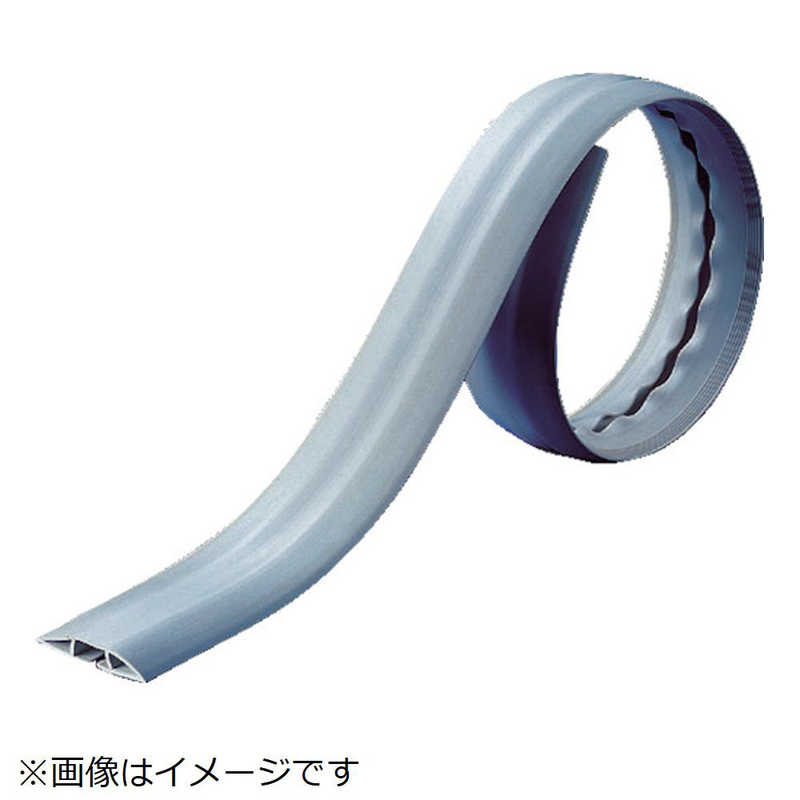 トラスコ中山　TRUSCO ソフトケーブルプロテクター 10XW66.0X10Mグレー　TSRD10X6610-GY