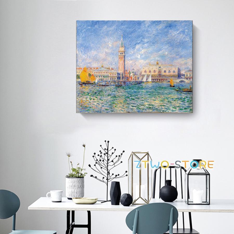 ファブリックパネル 絵画 インテリア ファブリック 絵 「ヴェネツィア総督宮」 40×50cm 壁掛け アートパネル