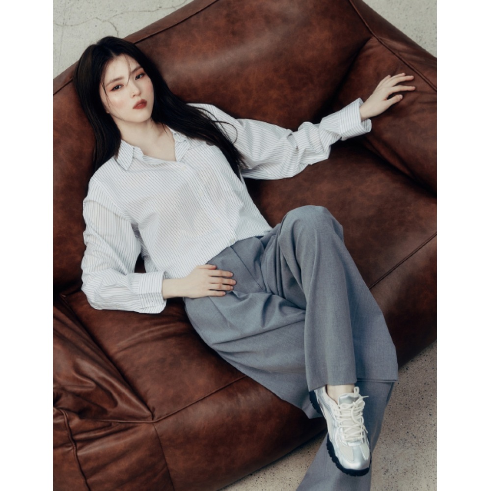 ジョルダーノ 414904 レディース MW ワイドスラックス_2カラー