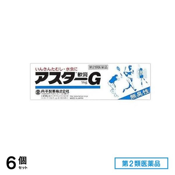 第２類医薬品 アスターG軟膏 16g 6個セット