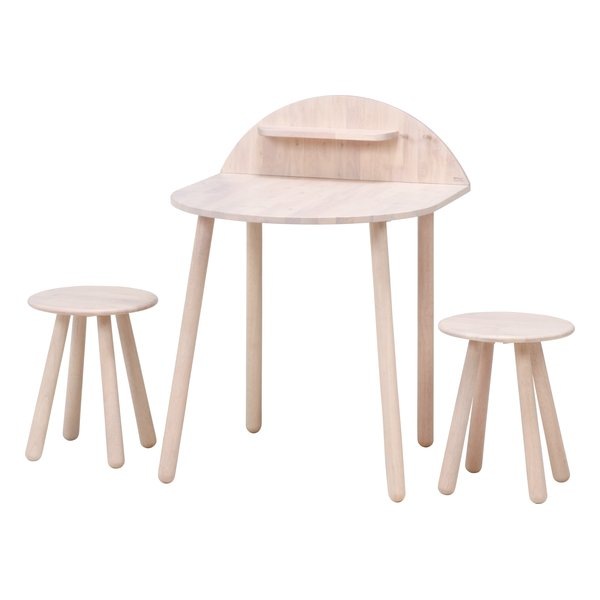 ダイニング３点セット 2人用 ホワイトウォッシュ 3910 14,106円