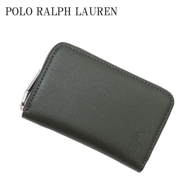 ポロ ラルフローレン POLO RALPH LAUREN COIN CASE ウォレット 財布 小銭入れ GREEN グリーン 緑 272-000188-015