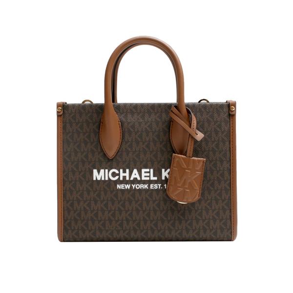 マイケルコース MICHAEL KORS MIRELLA SM SHOPPER TZ ×BODY トートバッグ 35F2G7ZC5B-BROWN レディース ブラウン
