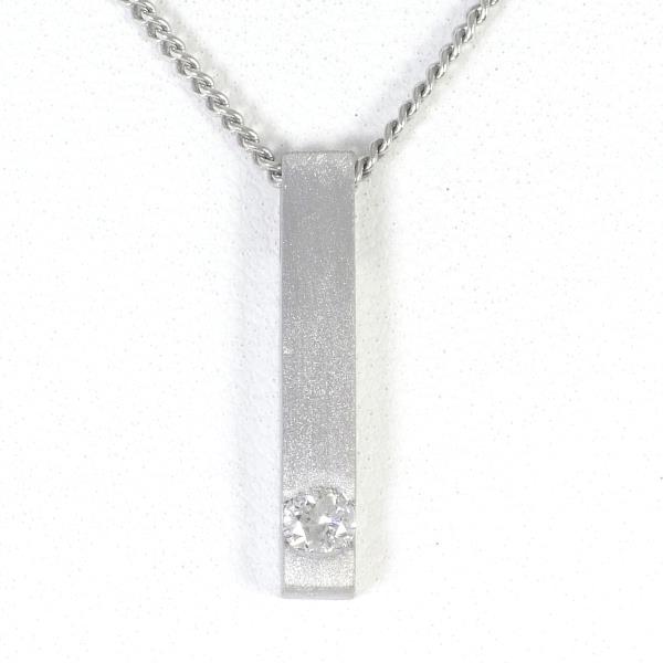 【驚きの値段】 PT850 プラチナ PT900 ネックレス 中古 ジュエリー 約43cm 0.14 ダイヤ ネックレス