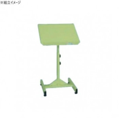 サカエ サポートスタンド移動式 500×400×690mm グリーン 抗菌粉体塗装 TS-54A