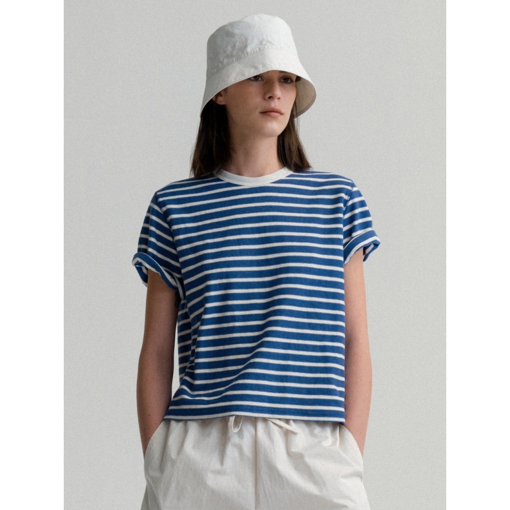 NOTHING WRITTEN セーラーTシャツ（ロイヤルブルー）