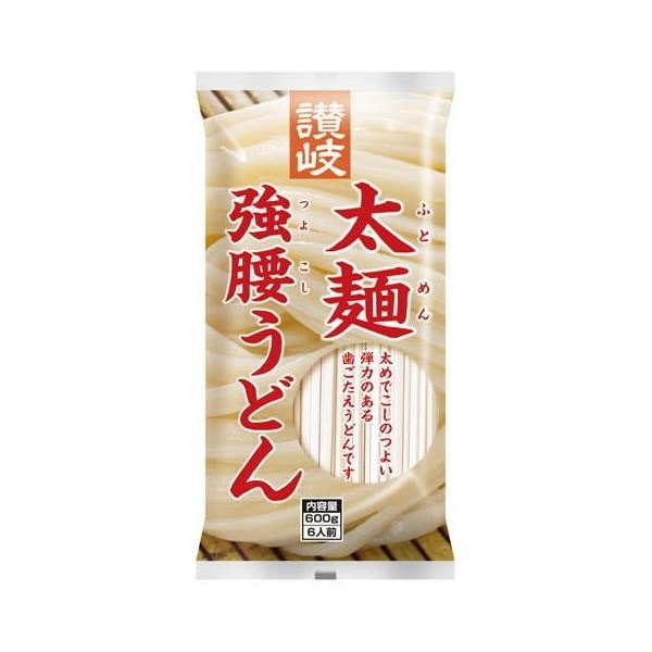 讃岐太麺強腰うどん 600g 20 メーカー直送