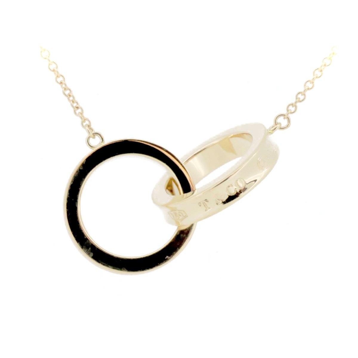 インターロッキング 1837 ネックレス K18YG(18金 イエローゴールド) 質屋出品