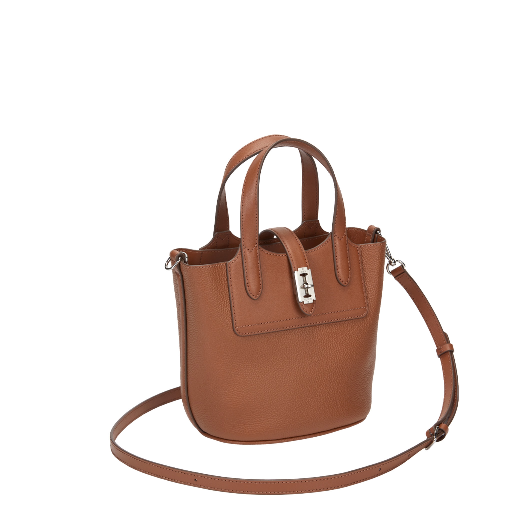 【VUNQUE】 FESTONE PILA LEATHER BUCKET S : CAMEL