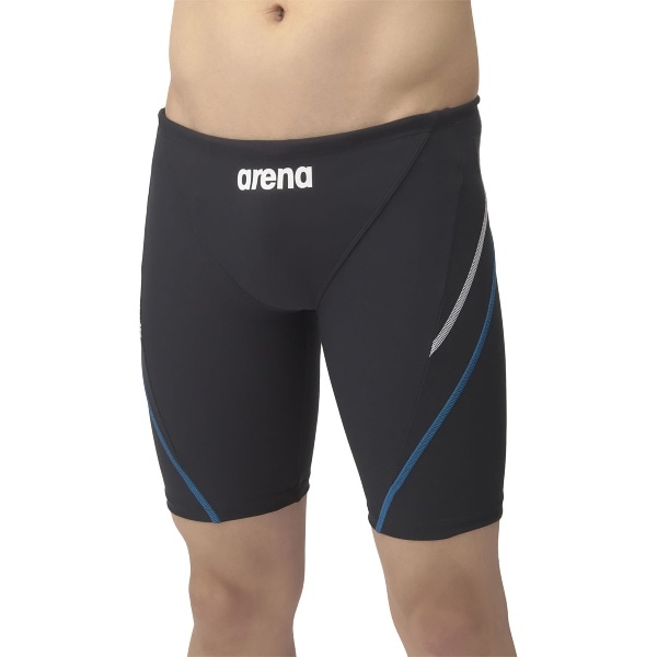 ARENA アリーナ トレーニングスパッツ ハーフレッグ 水泳 水着メンズ競泳用 FINA非公認 AS5SWM00M-BKBL