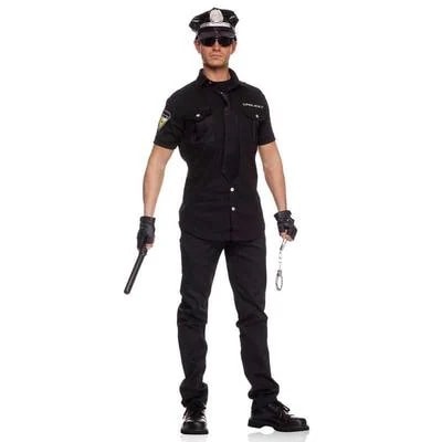コスプレ 仮装 コスプレ ポリス アレストポリスオフィサー XL (大きいサイズ) 【 コスプレ 衣装 ハロウィン 仮装 コスチューム 大きいサイズ メンズ ポリス 警察 パーティーグッズ ポリス今日