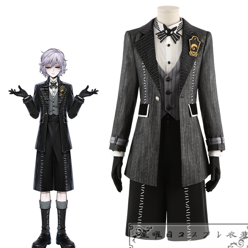 ツイステ Lost in the book ナイトメアースーツ 始まりのハロウィーン エペル Epel コスプレ衣装 コスチューム