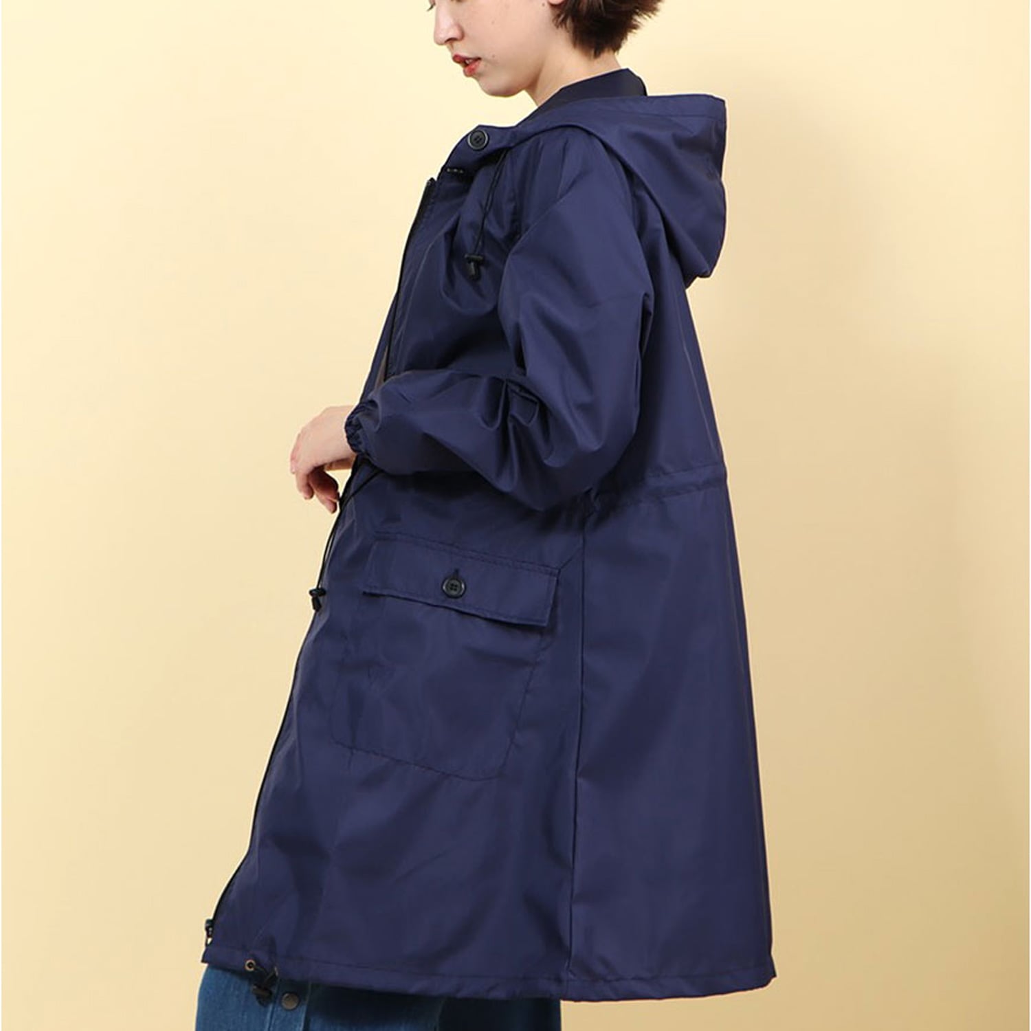 レインコート レインウェア カッパ レディース 撥水 Y71-90-04 母の日レインコート