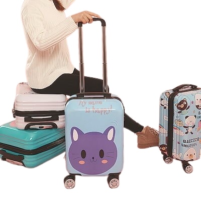 子供用インチラゲッジケーススーツケースユニバーサルホイール学生可愛い柄スーツケ