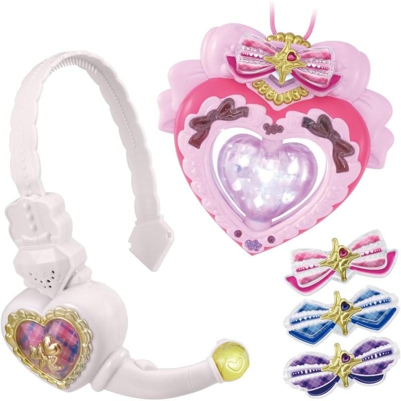 [バンダイ] キミとアイドルプリキュア キミとアイドルプリキュアアイドルハートブローチ&アイドルハートインカムセット