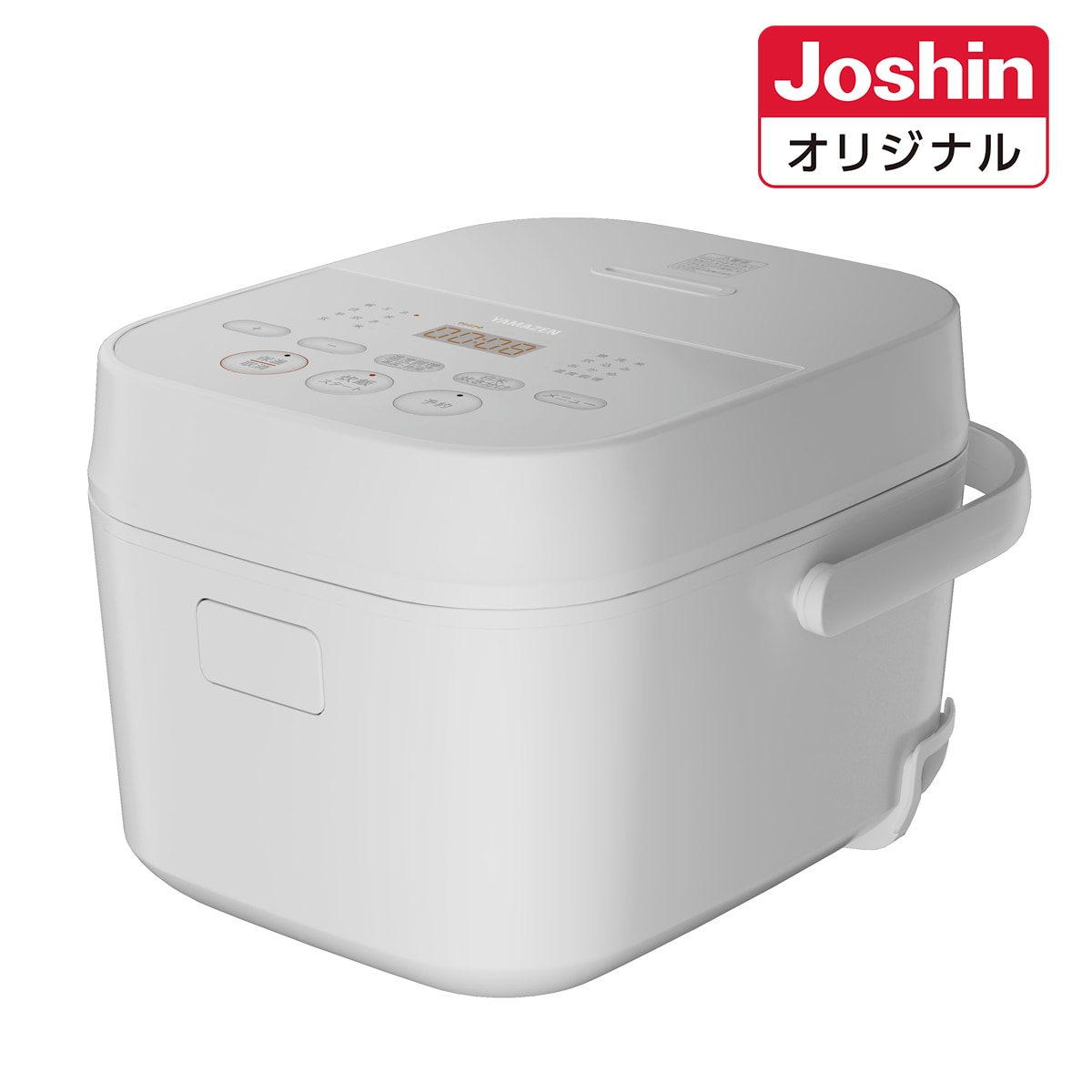 YAMAZEN YDRC-10MJ-W マイコンジャー炊飯器（5.5合炊き）　ホワイト YDRC10MJW