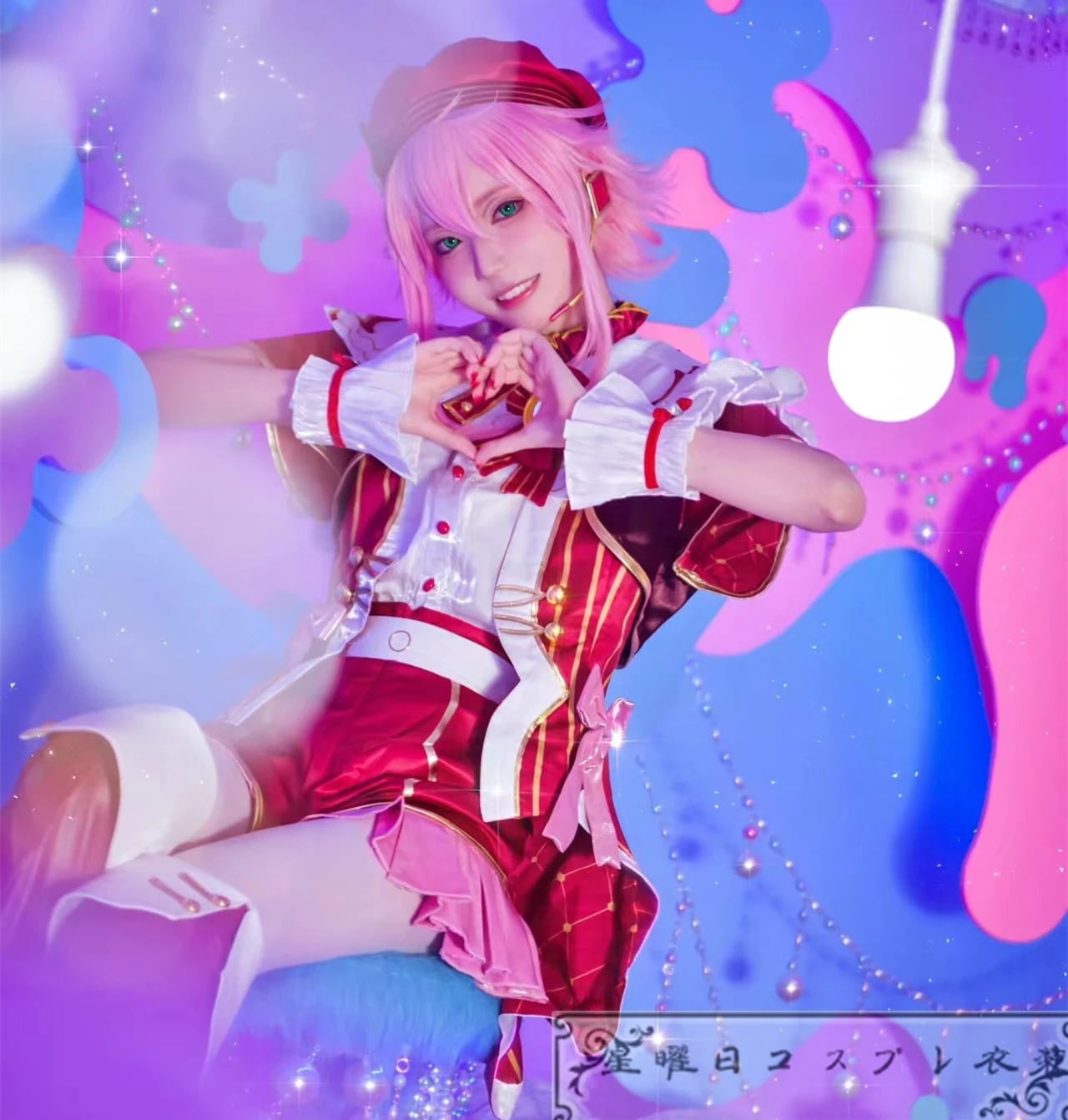 ES あんさんぶるスターズ フィーチャースカウト 桃李編2 幸せの足跡 姬宫桃李 コスプレ衣装 コスチューム ハロウィン 装服 仮装