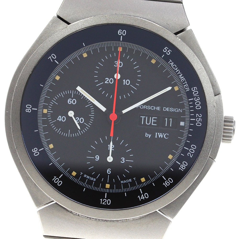 ポルシェデザイン Porsche Design by IWC デイデイト クロノグラフ 自動巻き メンズ _823136【中古】