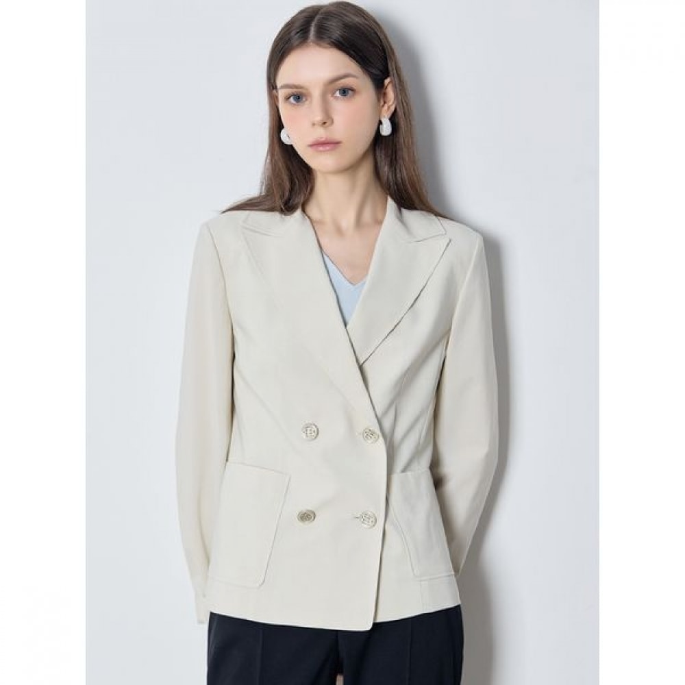 [シーズミス] 高品質ブリーズサマークラシックダブルジャケット (価格:338,000ウォン)