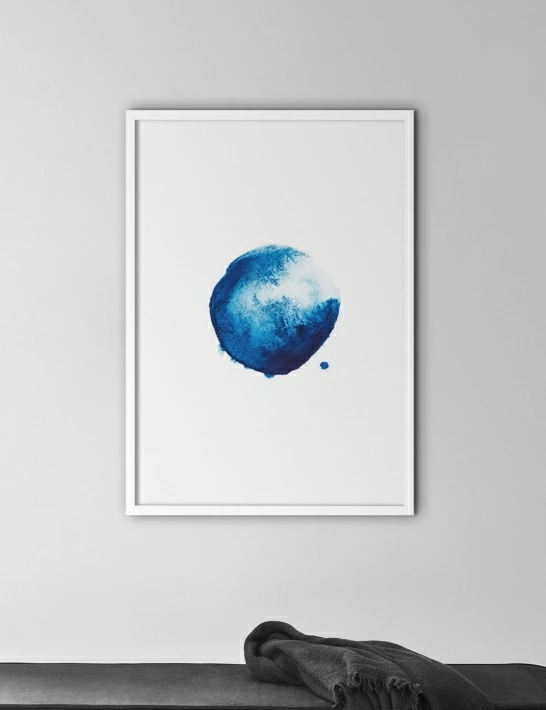 NOUROM WATERCOLOR DROPS #2 アートプリント/ポスター