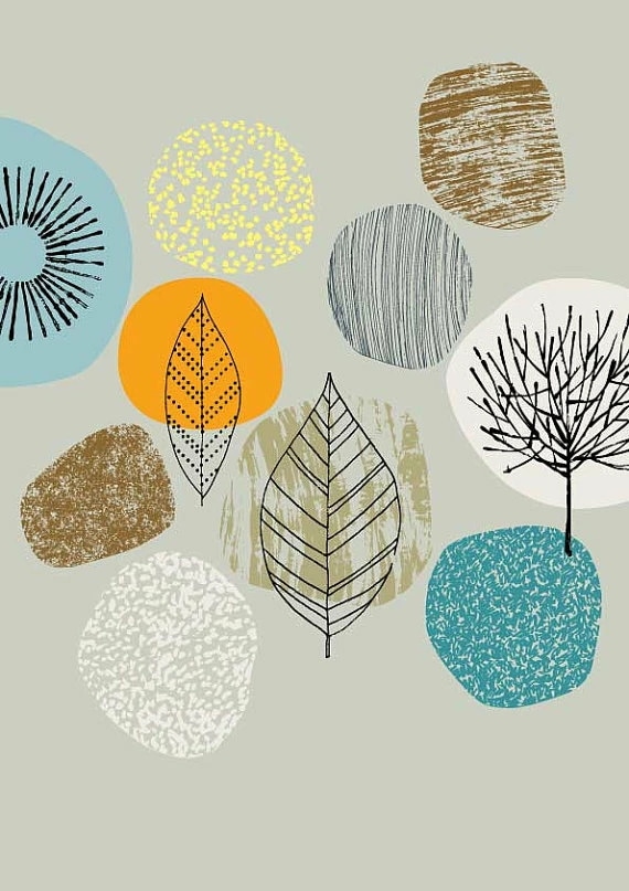 ELOISE RENOUF NATURE NO2 A3 アートプリント/ポスター