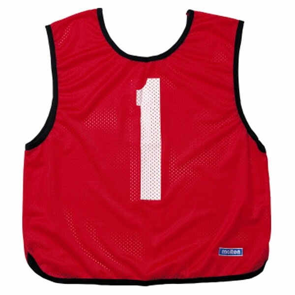 モルテン(Molten) GB0113R ゲームベスト_10マイセット_RED ゲームベスト赤_10_枚組ミ_1__10990