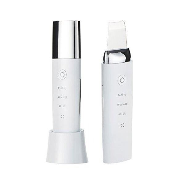 COSBEAUTY CB-018 ホワイト 美顔器 アクリアルピーリングプロ 多機能 超音波 防水 コスビューティー