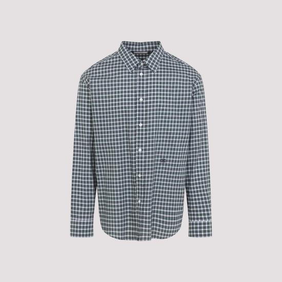 CELINE Men Long Tops RC0AZ1393 GDL5 BLANC VERT JAUNE