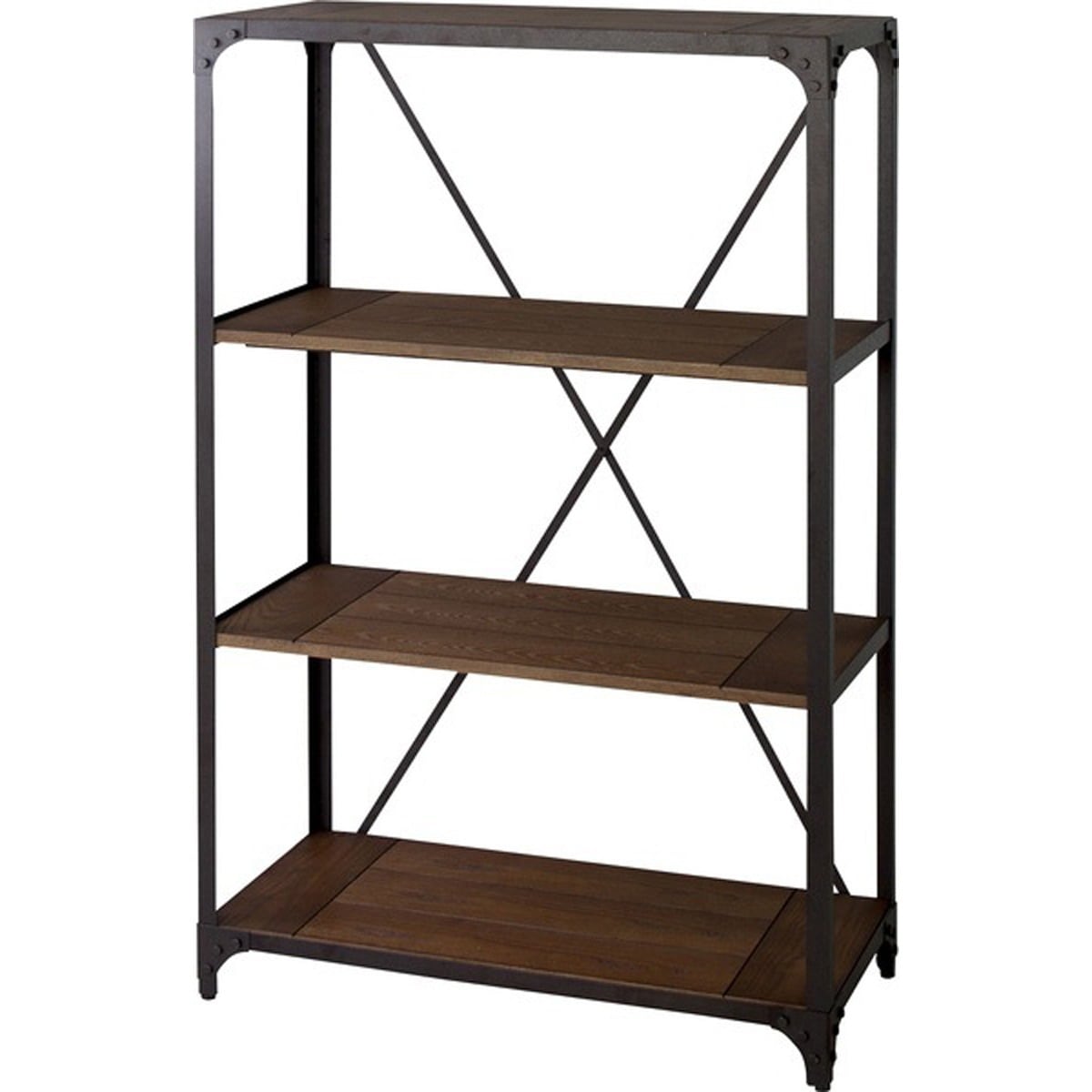 ラック 3段 DIS-936BK ブラック 黒 棚 スチール おしゃれ 収納棚 収納 シェルフ シンプル 男前 ハンマートーン ショップ 店舗 事務所 レトロ ヴィンテージ什器