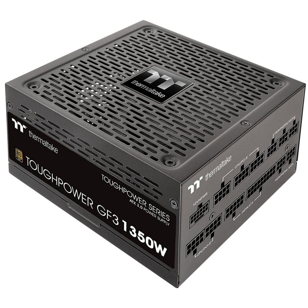 Thermaltake（サーマルテイク） 電源ユニット 1350W80PLUS GOLD　PCI Express 5.0対応 PSTPD1350FNFAGJ4