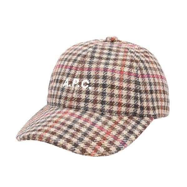WVBEJ M24069 CAC MARRON GLACE CHARLIE 찰리 チェックボールキャップ