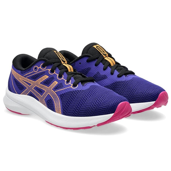 アシックス レーザービーム スニーカー キッズ 走りやすい シューレース 軽量 ランニング 男の子 女の子 小学生 1154A196