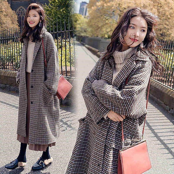 Qoo10] チェスターコート レディース ラシャコー