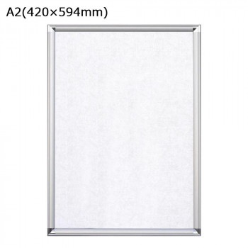 ARTE（アルテ）　ポップフレーム　A2（420x594mm）　シルバー　DR-A2-SV