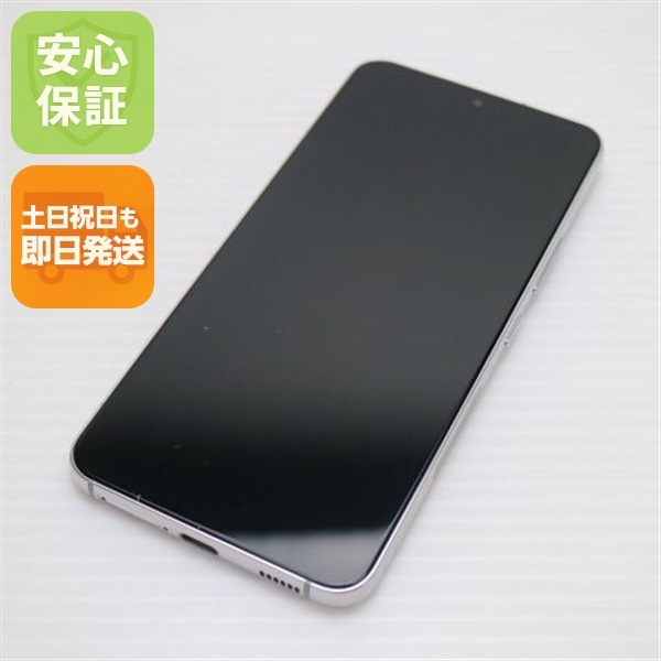 新品同様 Galaxy S22 SC-51C ファントムホワイト スマホ 白ロム 中古 土日祝発送OK 90