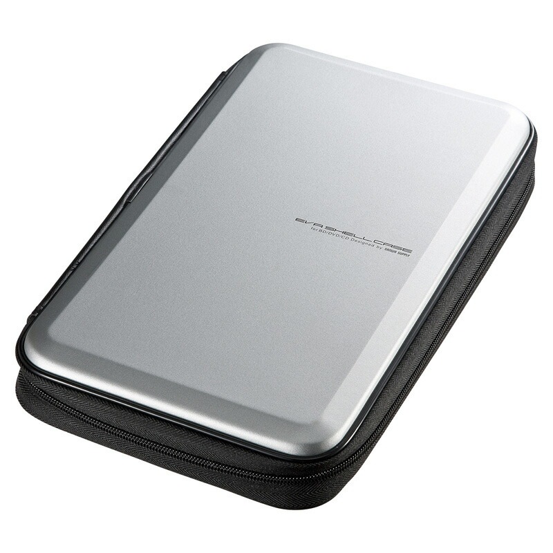 （まとめ買い）ブルーレイディスク対応セミハードケース 56枚収納 シルバー FCD-WLBD56S [x3]