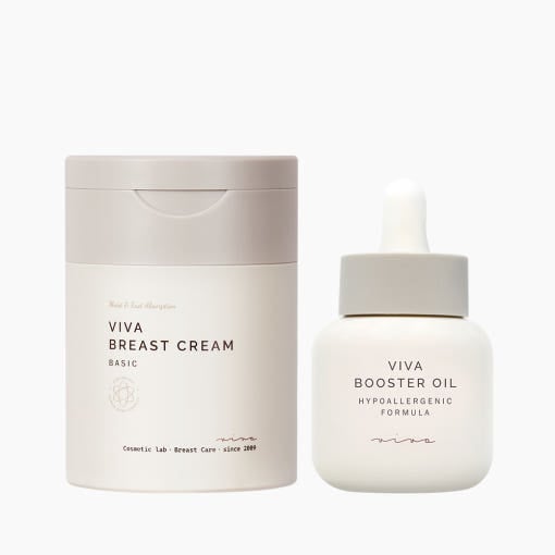 ビバ ボルフィリン配合バスト＆ボディケアクリーム（一般用）100ml + 高濃度ボディ＆フェイスブースターオイル 30ml